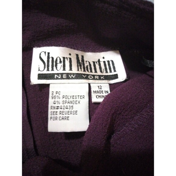 sheri martin New York Purple Skirt Size 12 - Picture 2 of 7